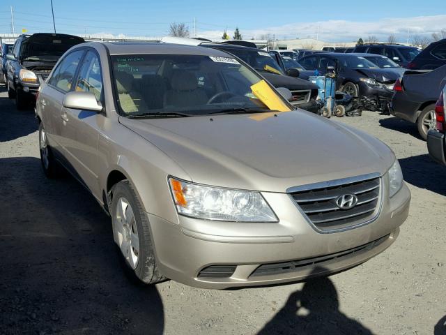 5NPET46C89H441705 - 2009 HYUNDAI SONATA GLS GOLD photo 1