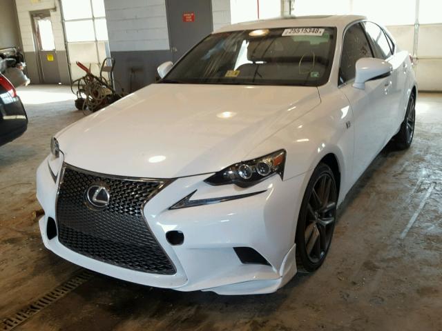 JTHBE1D23E5014303 - 2014 LEXUS IS 350 WHITE photo 2