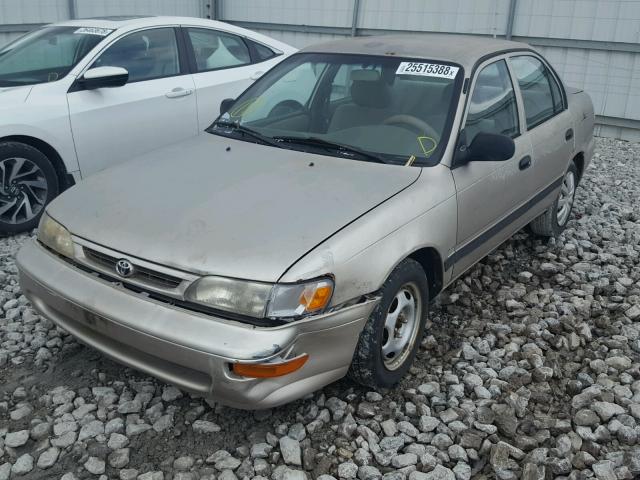 1NXBA02E0VZ519611 - 1997 TOYOTA COROLLA BA BEIGE photo 2