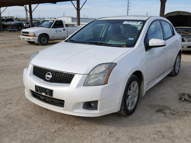 3N1AB6AP7AL691032 - 2010 NISSAN SENTRA 2.0 WHITE photo 2