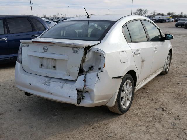 3N1AB6AP7AL691032 - 2010 NISSAN SENTRA 2.0 WHITE photo 4