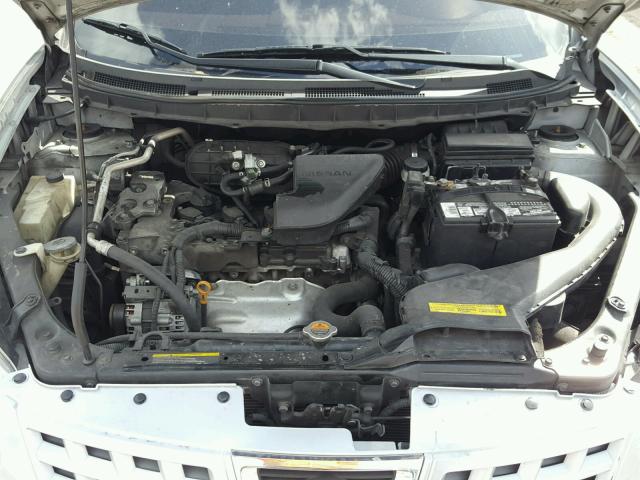 JN8AS58T68W023600 - 2008 NISSAN ROGUE S SILVER photo 7