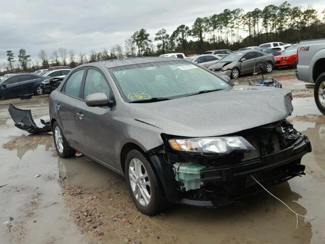 KNAFU4A24C5606413 - 2012 KIA FORTE EX GRAY photo 1