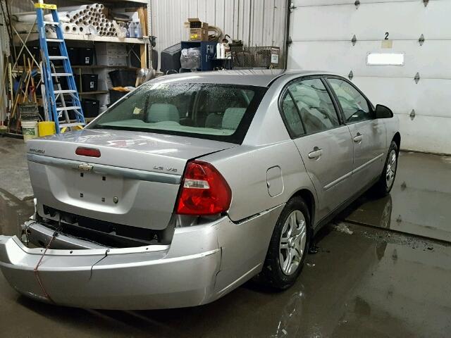 1G1ZS58N48F149270 - 2008 CHEVROLET MALIBU LS 银色 照片 4