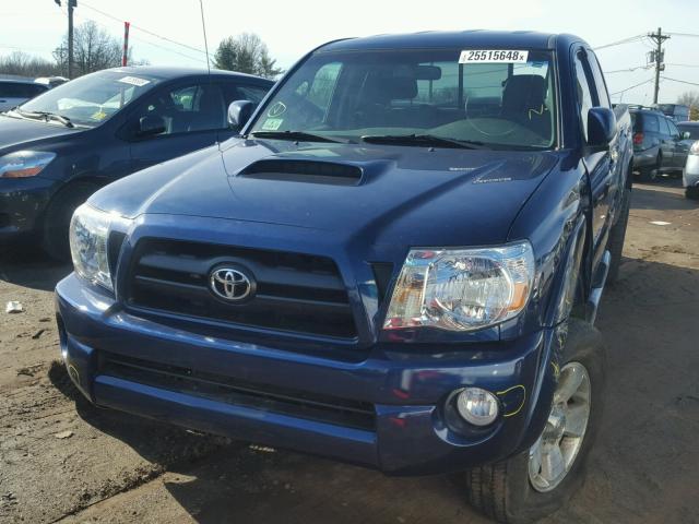 5TEUU42N48Z518341 - 2008 TOYOTA TACOMA ACC BLUE photo 2