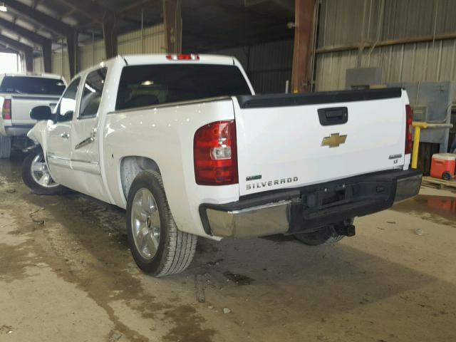 3GCPCSE09BG281210 - 2011 CHEVROLET SILVERADO WHITE photo 3