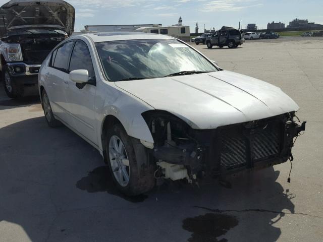 1N4BA41E55C806564 - 2005 NISSAN MAXIMA SE WHITE photo 1