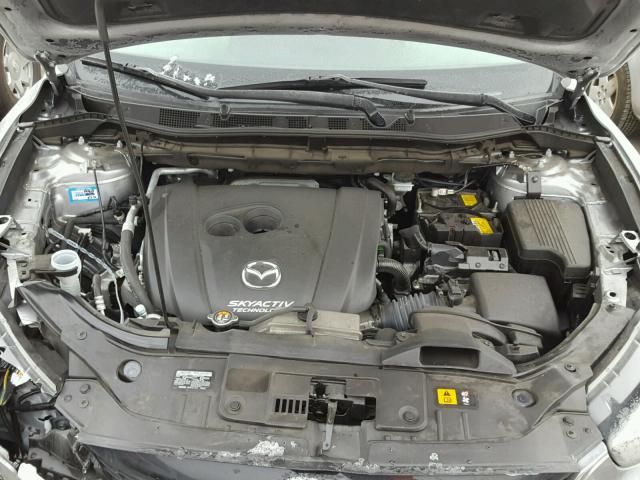 JM3KE4DY9F0465586 - 2015 MAZDA CX-5 GT SILVER photo 7