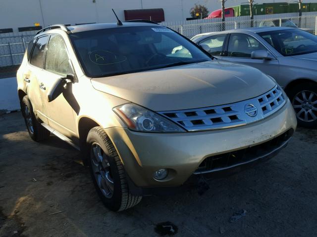 JN8AZ08W94W315244 - 2004 NISSAN MURANO SL GOLD photo 1