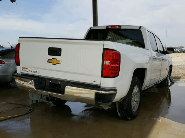 3GCPCREH4JG171808 - 2018 CHEVROLET SILVERADO WHITE photo 4