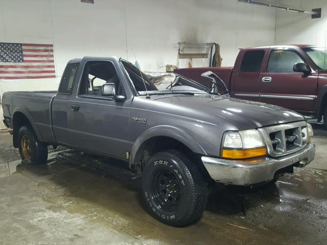 1FTZR15V3YPB46676 - 2000 FORD RANGER SUP GRAY photo 1