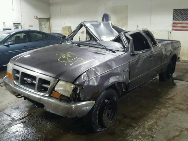 1FTZR15V3YPB46676 - 2000 FORD RANGER SUP GRAY photo 2