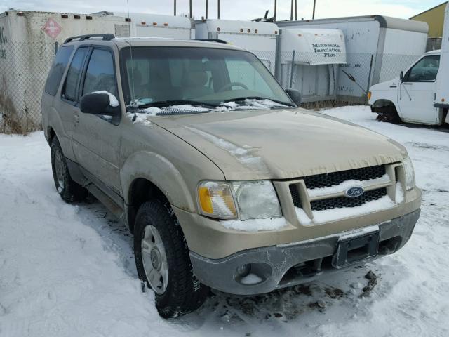 1FMYU70E12UB38214 - 2002 FORD EXPLORER S GOLD photo 1