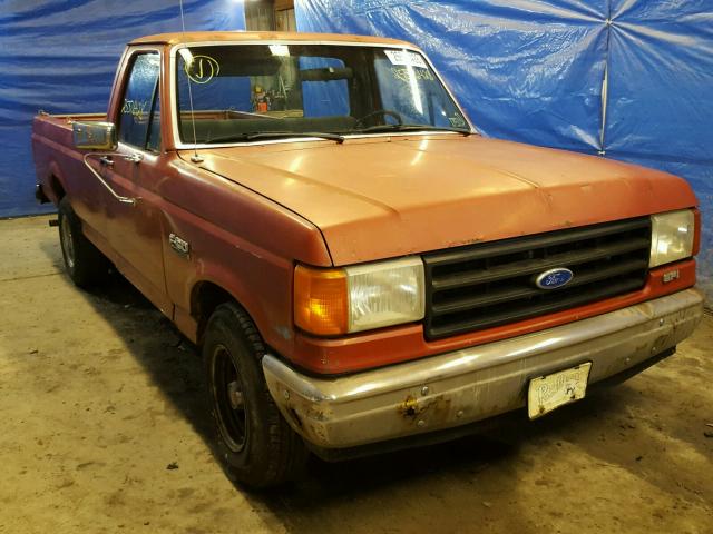 1FTCF15Y3HLA62812 - 1987 FORD F150 RED photo 1