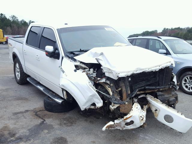 1FTFW1EVXAFC44711 - 2010 FORD F150 SUPER WHITE photo 1