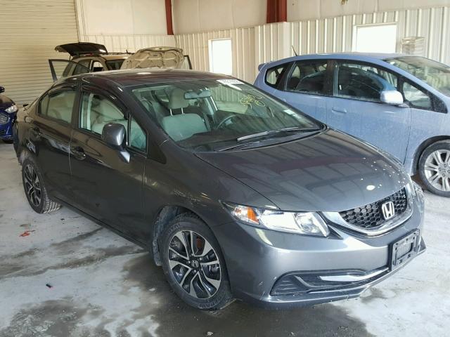 19XFB2F87DE284057 - 2013 HONDA CIVIC EX გრაფიტი ფოტო 1