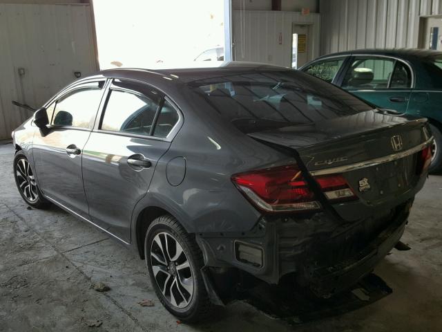 19XFB2F87DE284057 - 2013 HONDA CIVIC EX გრაფიტი ფოტო 3