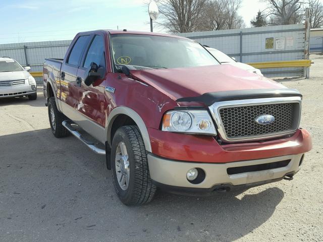 1FTPW14V07KC25025 - 2007 FORD F150 SUPER RED photo 1