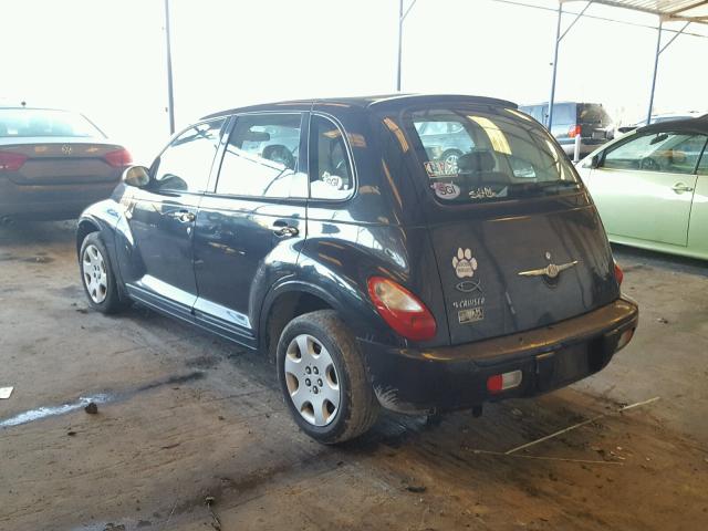 3A8FY48B48T113053 - 2008 CHRYSLER PT CRUISER BLACK photo 3