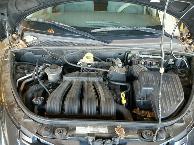 3A8FY48B48T113053 - 2008 CHRYSLER PT CRUISER BLACK photo 7