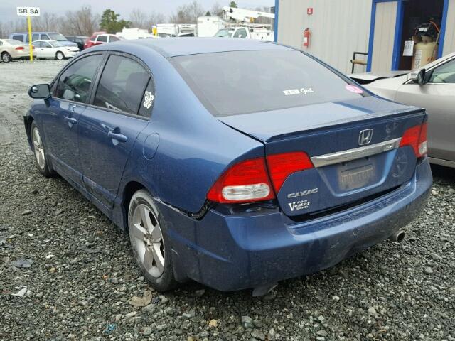 19XFA1F62BE037747 - 2011 HONDA CIVIC LX-S Mavi foto 3