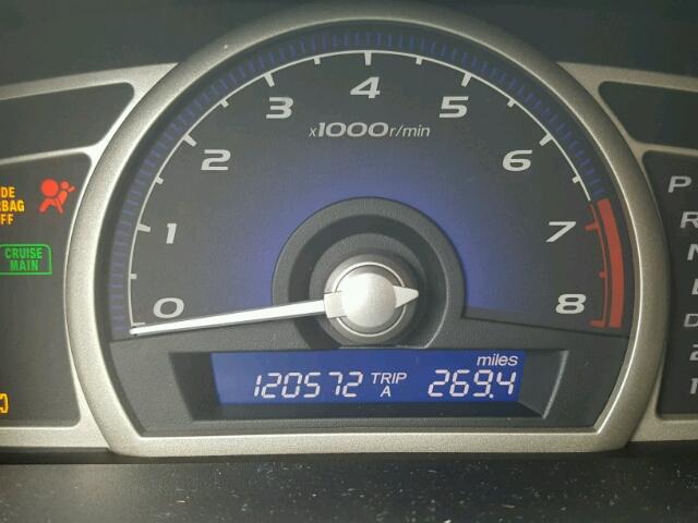 19XFA1F62BE037747 - 2011 HONDA CIVIC LX-S Mavi foto 8