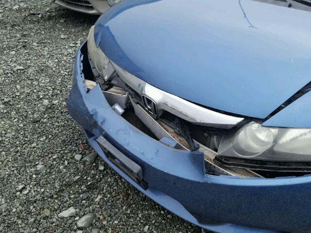 19XFA1F62BE037747 - 2011 HONDA CIVIC LX-S Mavi foto 9