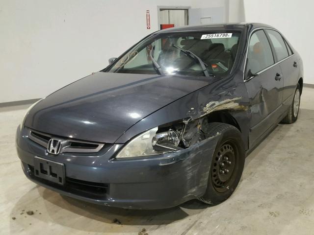 1HGCM56364A129975 - 2004 HONDA ACCORD LX GRAY photo 2