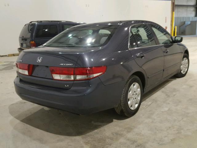 1HGCM56364A129975 - 2004 HONDA ACCORD LX GRAY photo 4