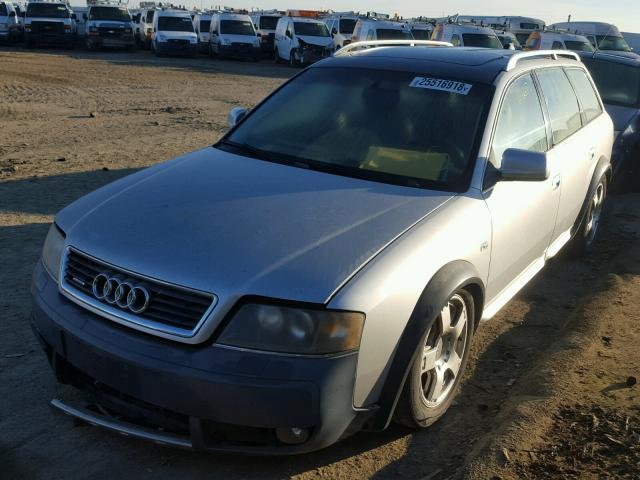 WA1YL54B14N000286 - 2004 AUDI ALLROAD 4. SILVER photo 2