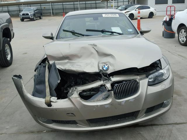 WBAWR33518P151860 - 2008 BMW 328 I SULE BEIGE photo 9