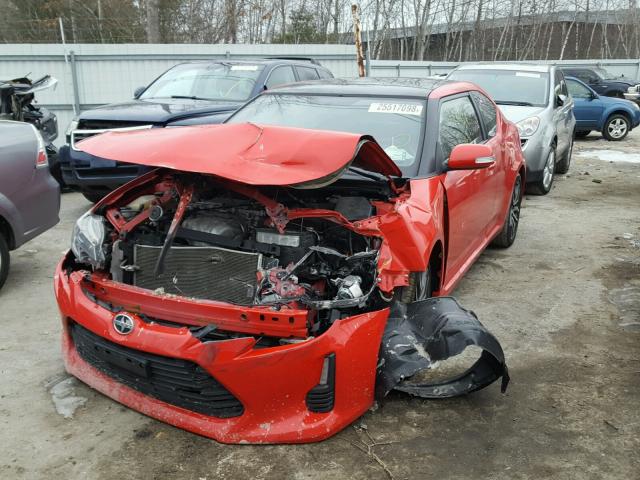 JTKJF5C7XE3074808 - 2014 TOYOTA SCION TC 红色 照片 2