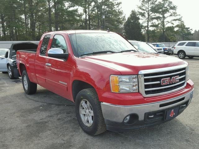 1GTR2VE76CZ153678 - 2012 GMC SIERRA K15 RED photo 1