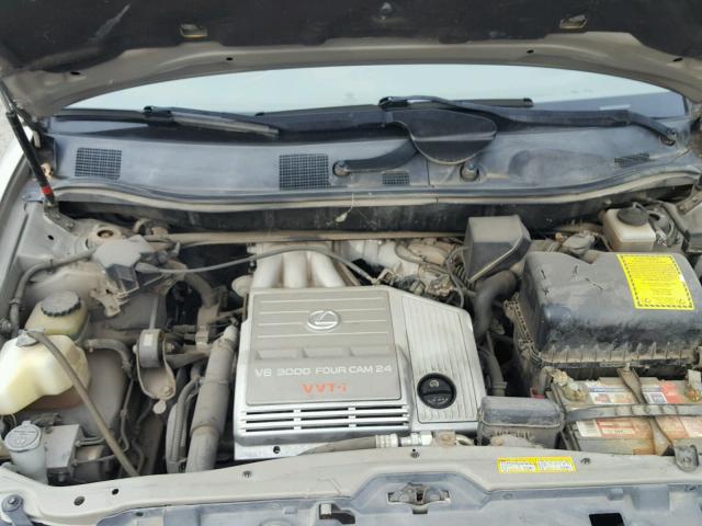 JT6HF10U7Y0152998 - 2000 LEXUS RX 300 GOLD photo 7