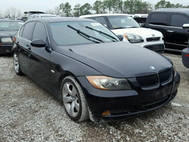 WBAVB73537PA87913 - 2007 BMW 335 I BLACK photo 1