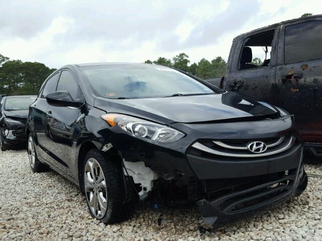 KMHD35LE8DU131894 - 2013 HYUNDAI ELANTRA GT BLACK photo 1