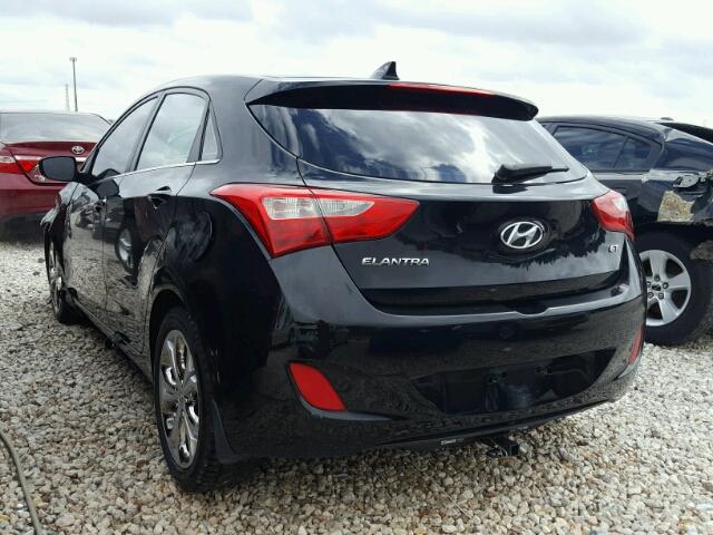 KMHD35LE8DU131894 - 2013 HYUNDAI ELANTRA GT BLACK photo 3