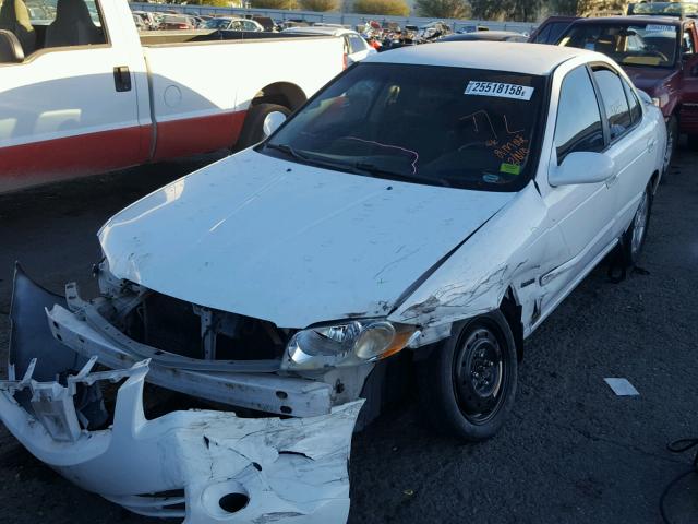 3N1CB51D55L523095 - 2005 NISSAN SENTRA 1.8 WHITE photo 2