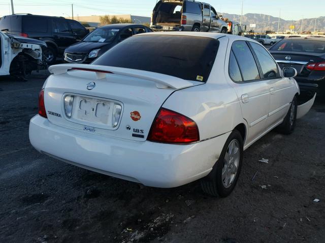 3N1CB51D55L523095 - 2005 NISSAN SENTRA 1.8 WHITE photo 4