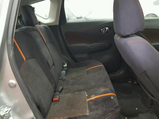 3N1CE2CPXFL366212 - 2015 NISSAN VERSA NOTE GRAY photo 6