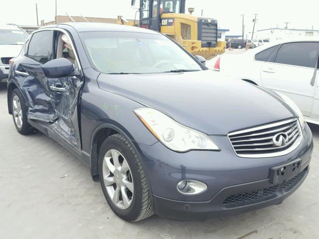 JNKAJ09E18M302240 - 2008 INFINITI EX35 BASE BLUE photo 1