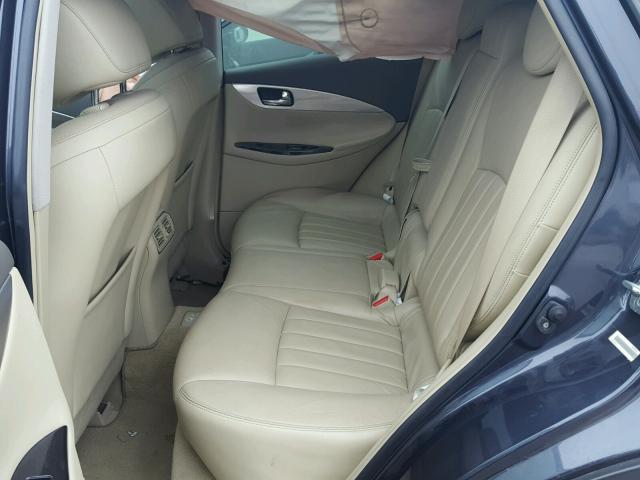 JNKAJ09E18M302240 - 2008 INFINITI EX35 BASE BLUE photo 6