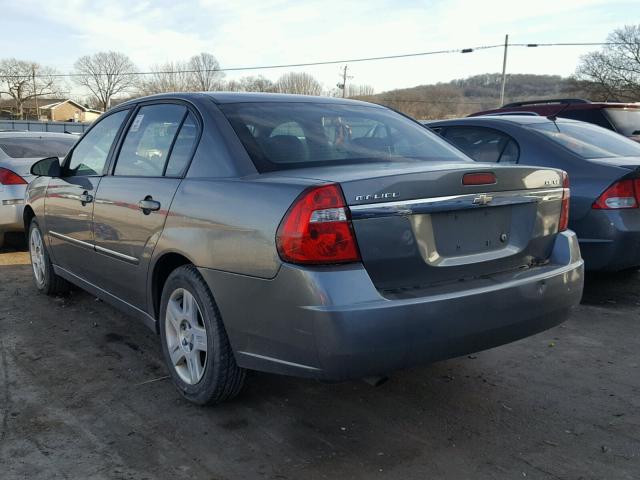 1G1ZT51816F201081 - 2006 CHEVROLET MALIBU LT GRAY photo 3