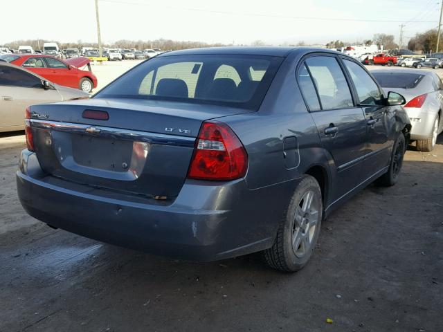 1G1ZT51816F201081 - 2006 CHEVROLET MALIBU LT GRAY photo 4