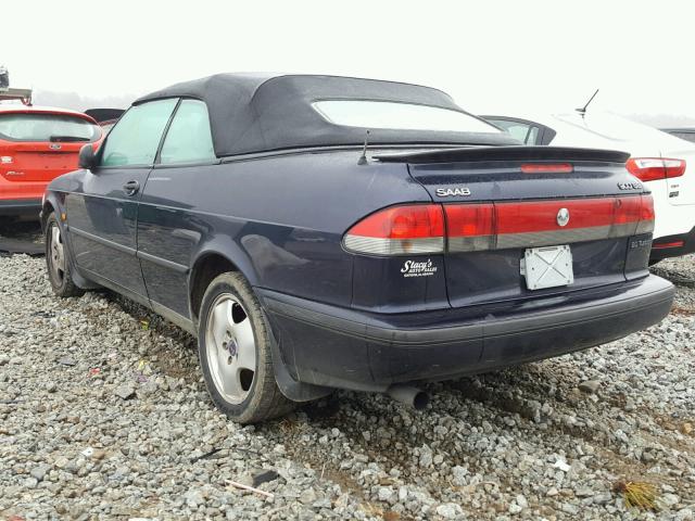 YS3DF75N2W7002709 - 1998 SAAB 900 SE TUR BLUE photo 3