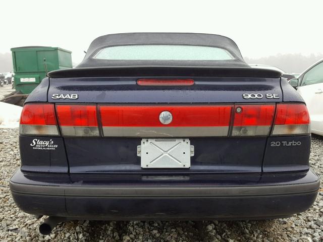YS3DF75N2W7002709 - 1998 SAAB 900 SE TUR BLUE photo 9