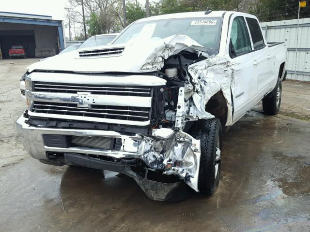 1GC1KVEY4HF183289 - 2017 CHEVROLET SILVERADO WHITE photo 2