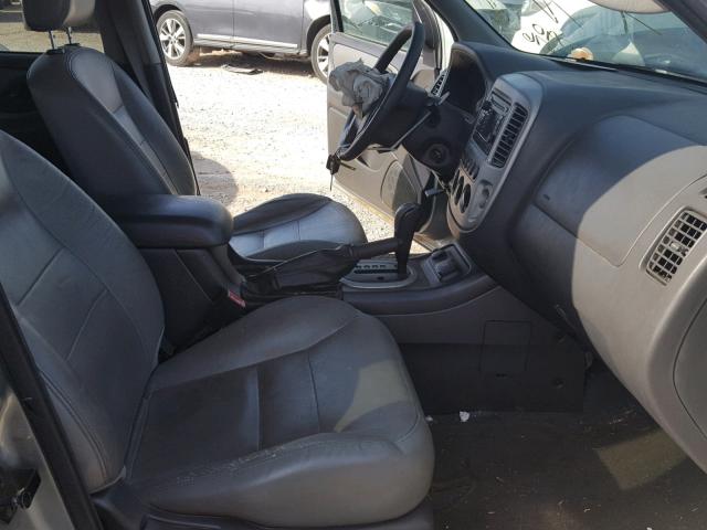 1FMCU96H65KD90676 - 2005 FORD ESCAPE HEV GRAY photo 5