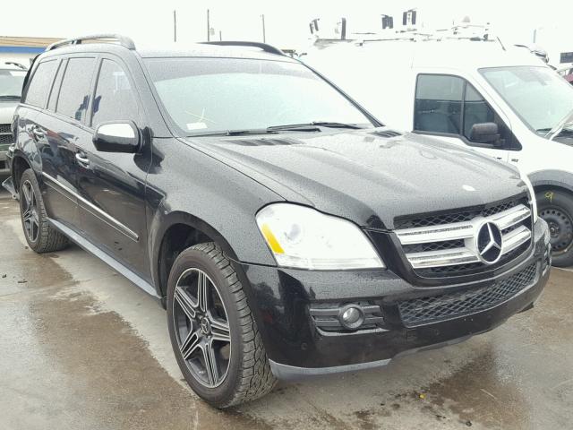 4JGBF71EX9A454057 - 2009 MERCEDES-BENZ GL 450 4MA BLACK photo 1