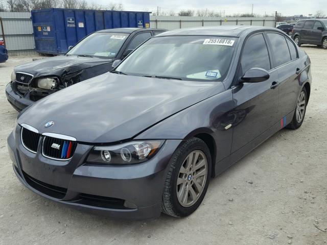 WBAVB135X6KX49816 - 2006 BMW 325 I GRAY photo 2